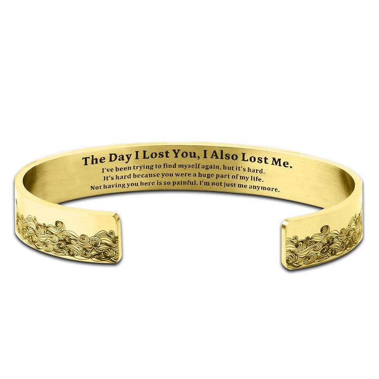 The Day I Lost You Memorial Bracelet